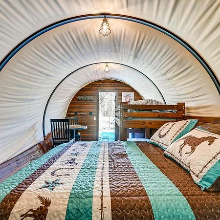 Brownsville Ultimate Covered Wagon Pioneers Paradise מראה חיצוני תמונה